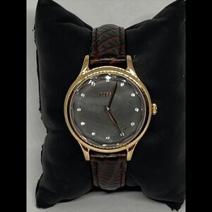 Fossil Laney BQ3393 Women's Brown Leather Analog Dial Quartz Genuine Watch EY525